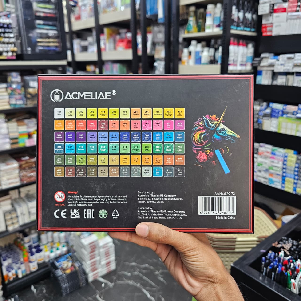 Acmeliae Artmaster Soft Pastel 72 Colors image 6