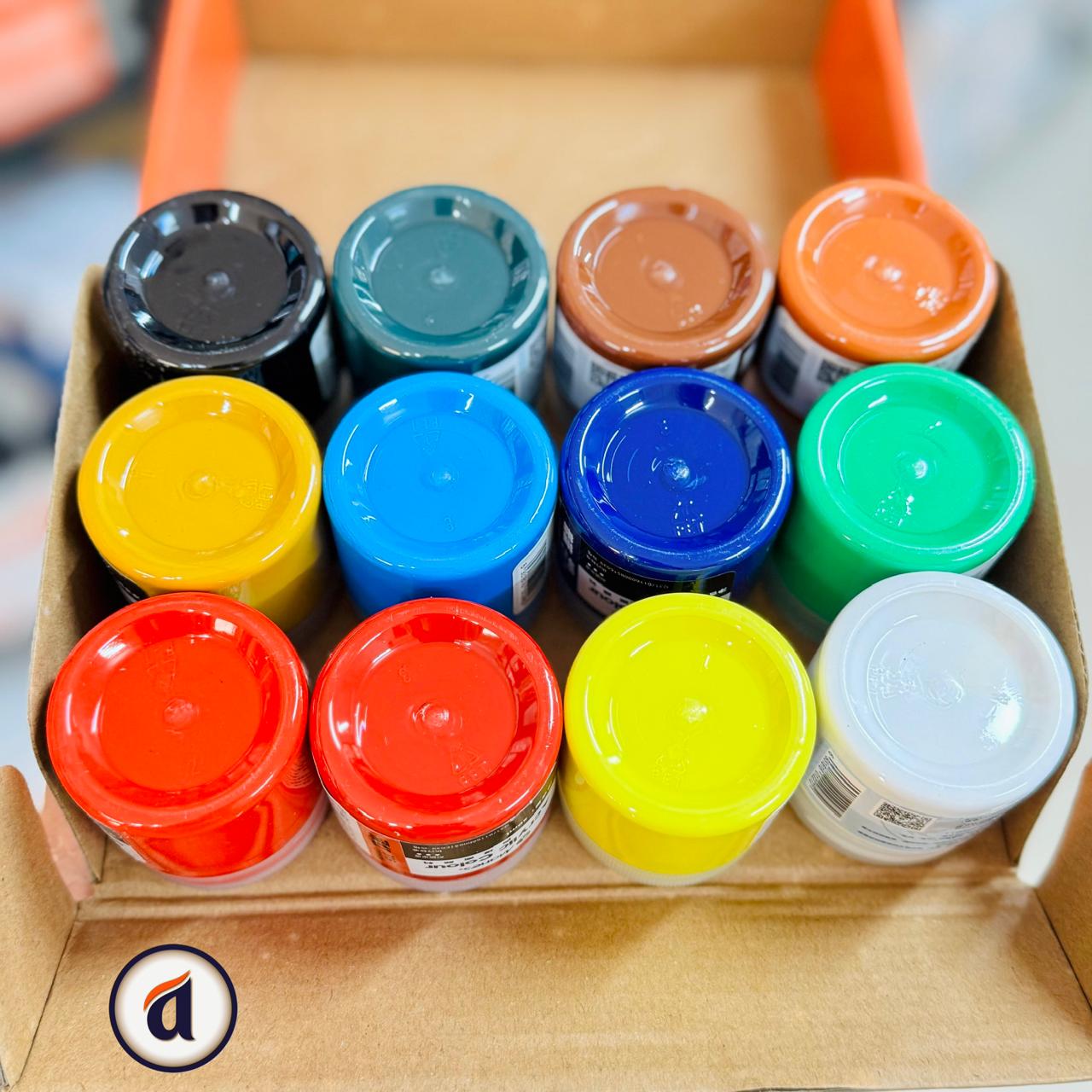 Maries Professional Acrylic Colour Set 50ml 12pc image 3