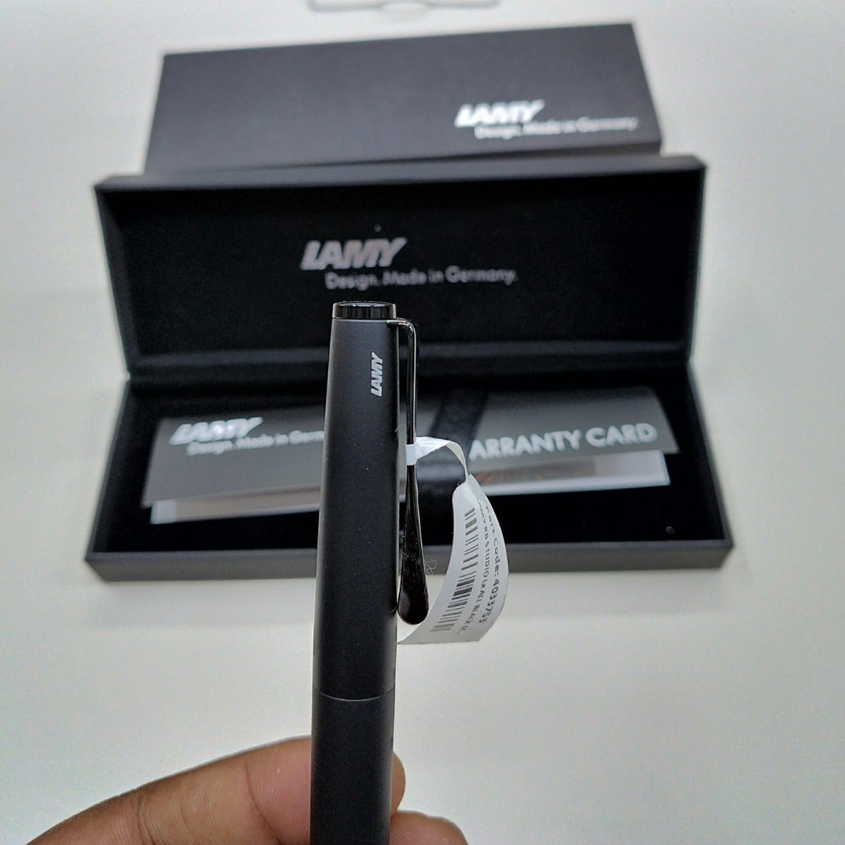 Lamy 366 RB Studio Lx All Black Roller Ball Pen M image 2