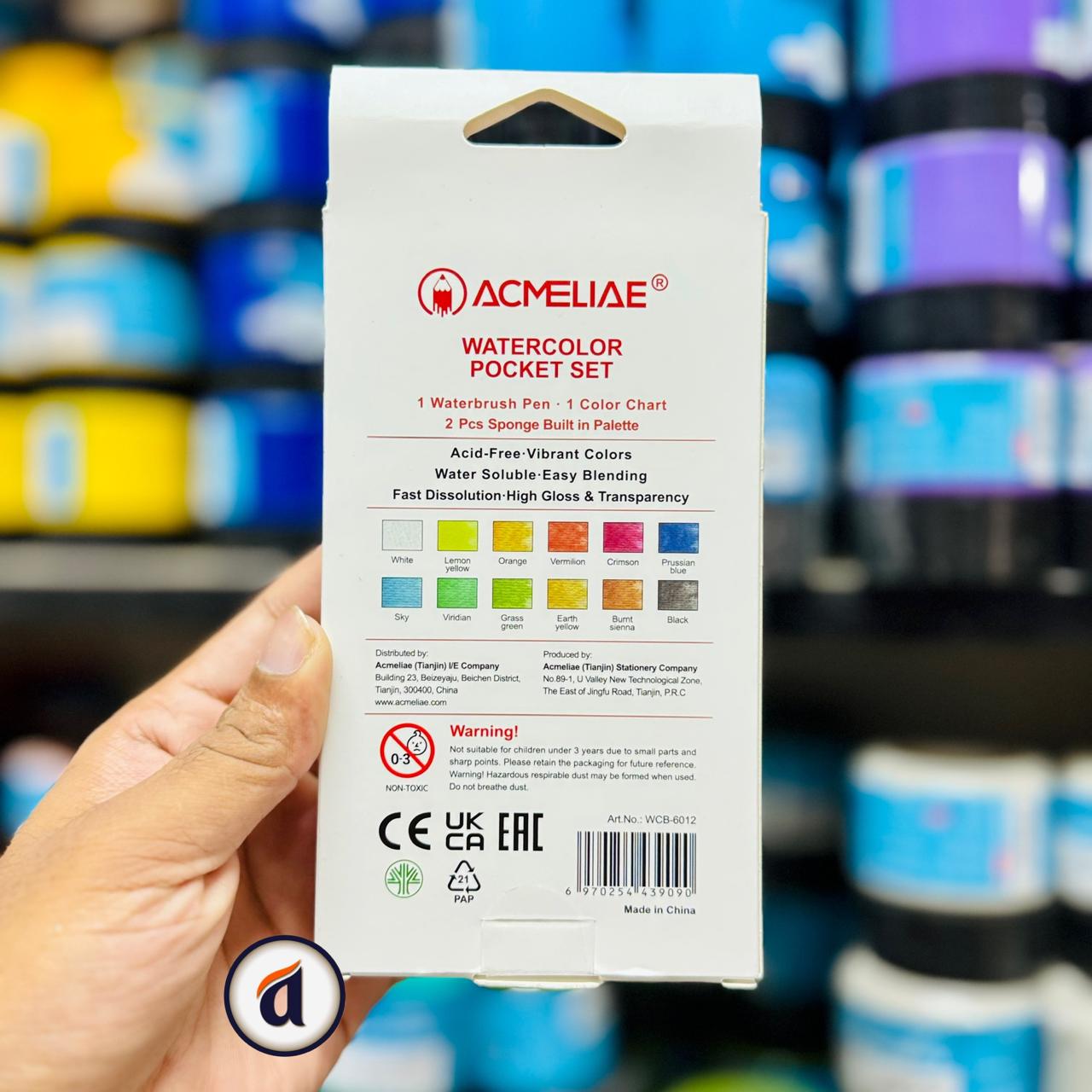 Acmeliae Watercolor Pocket Set 12pc image 5