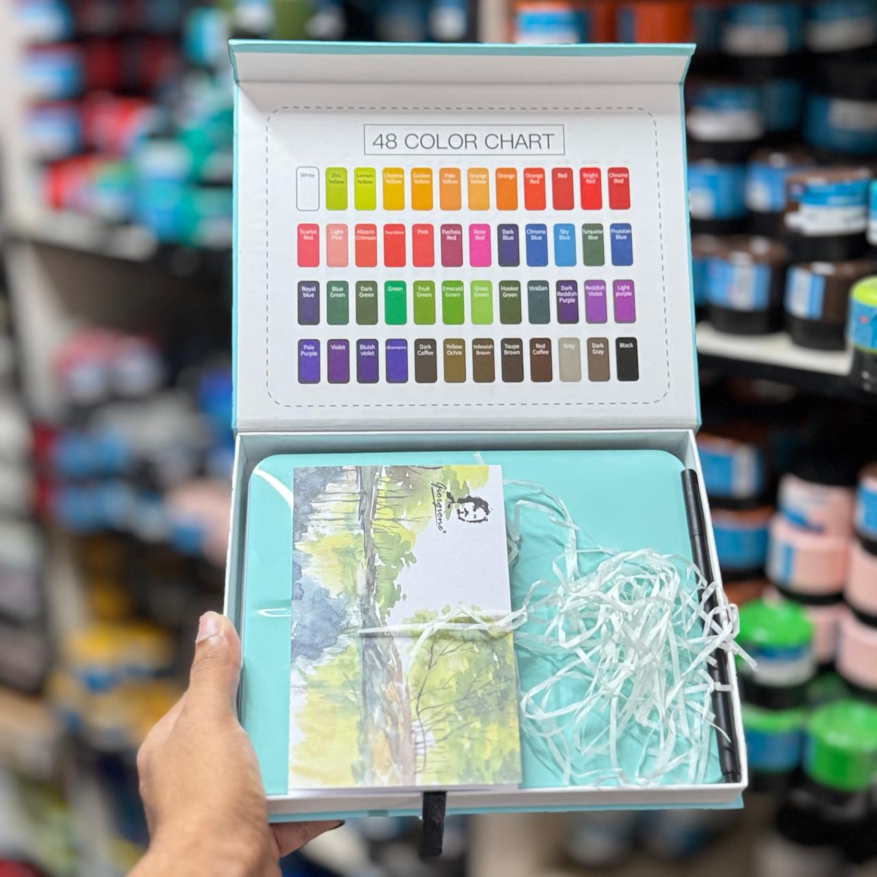 Giorgione Solid Watercolour Gift Box G-1348L (Blue) image 5