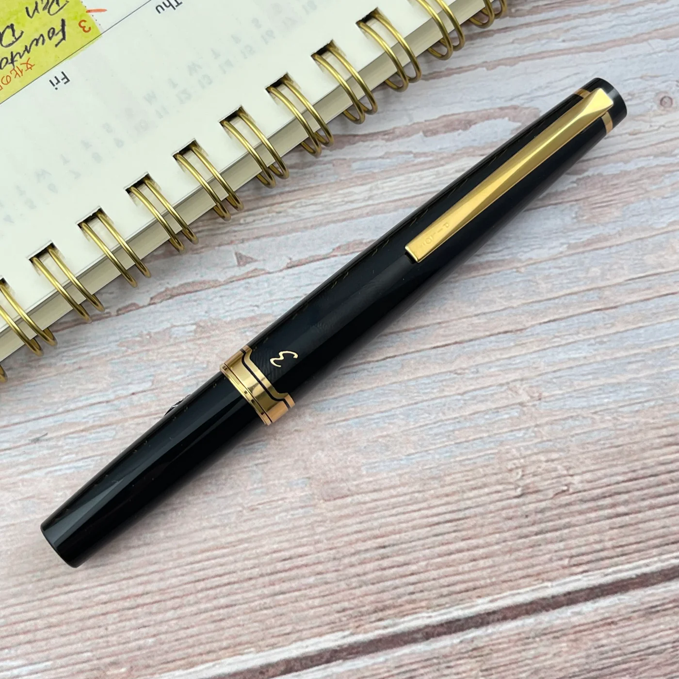 Pilot E95s Fountain Pen  - Black NIBS SIZE [F]14k gold nibs image 2