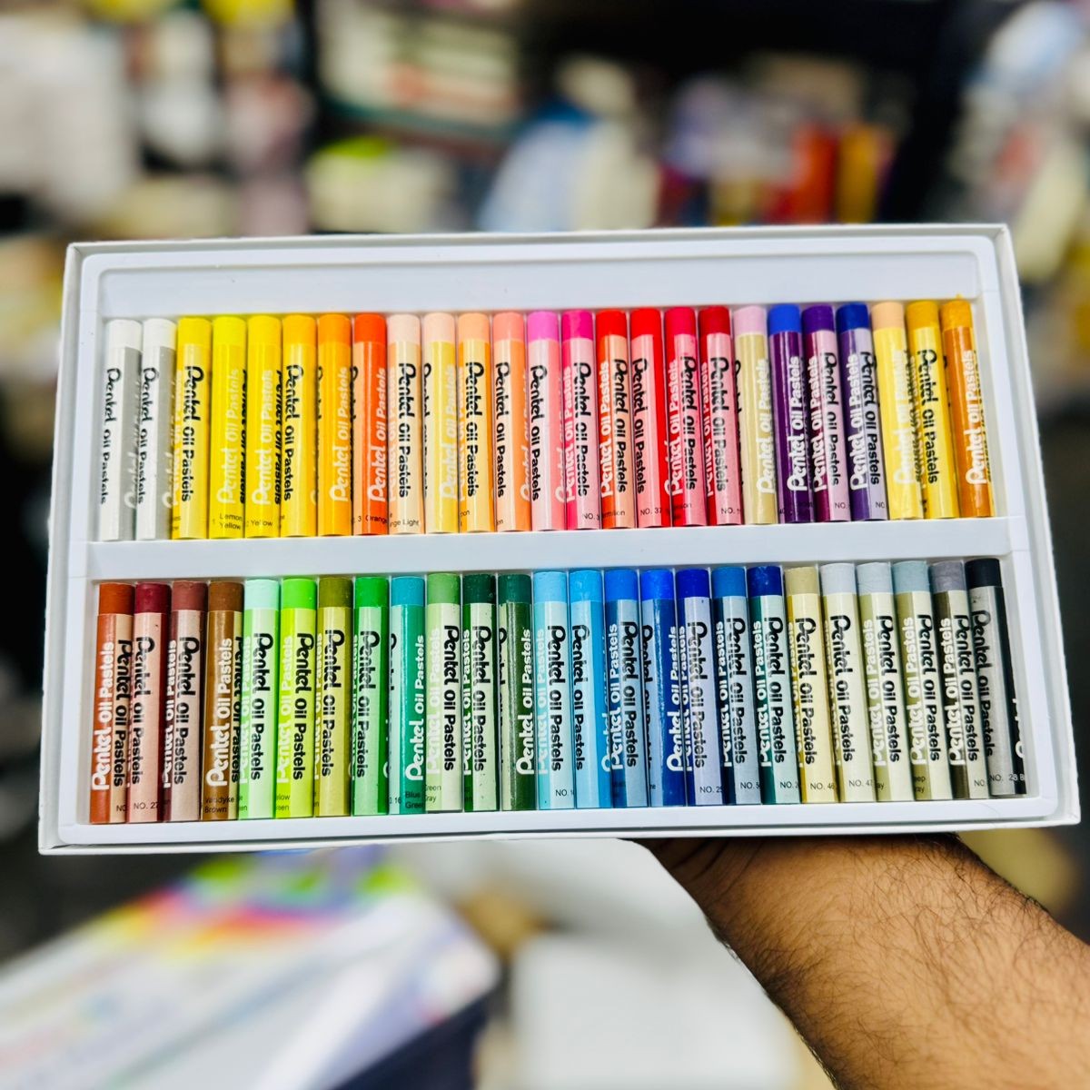 Pentel Artist Oil Pastel 50 Color Set image 3