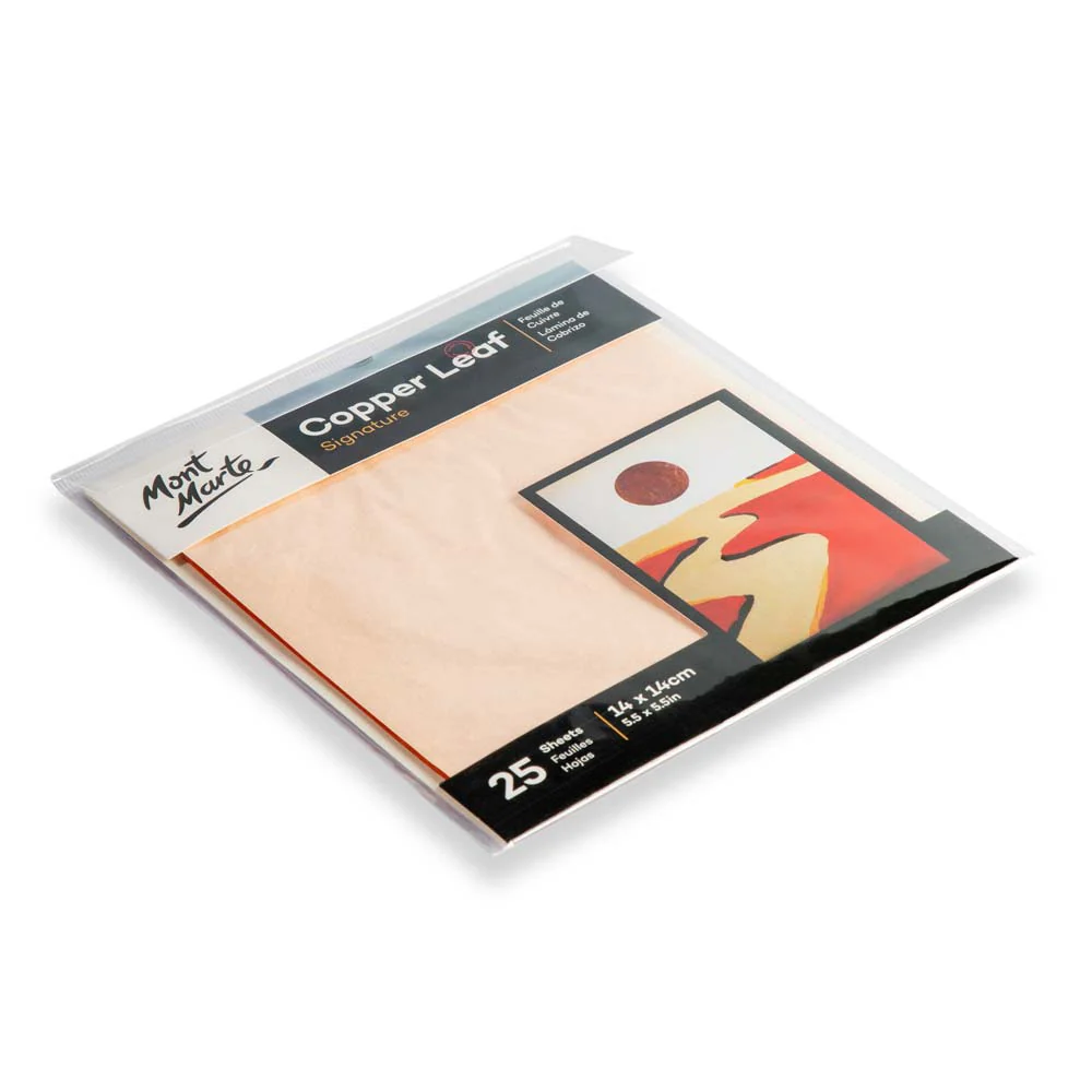 Mont Marte Copper Leaf 14 x 14cm (5.5in) 25 Sheet image 3