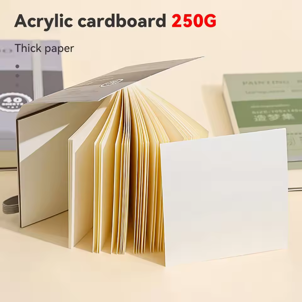 Longuo Painting Notebook 125x125mm 250gsm LG-24629 image 2