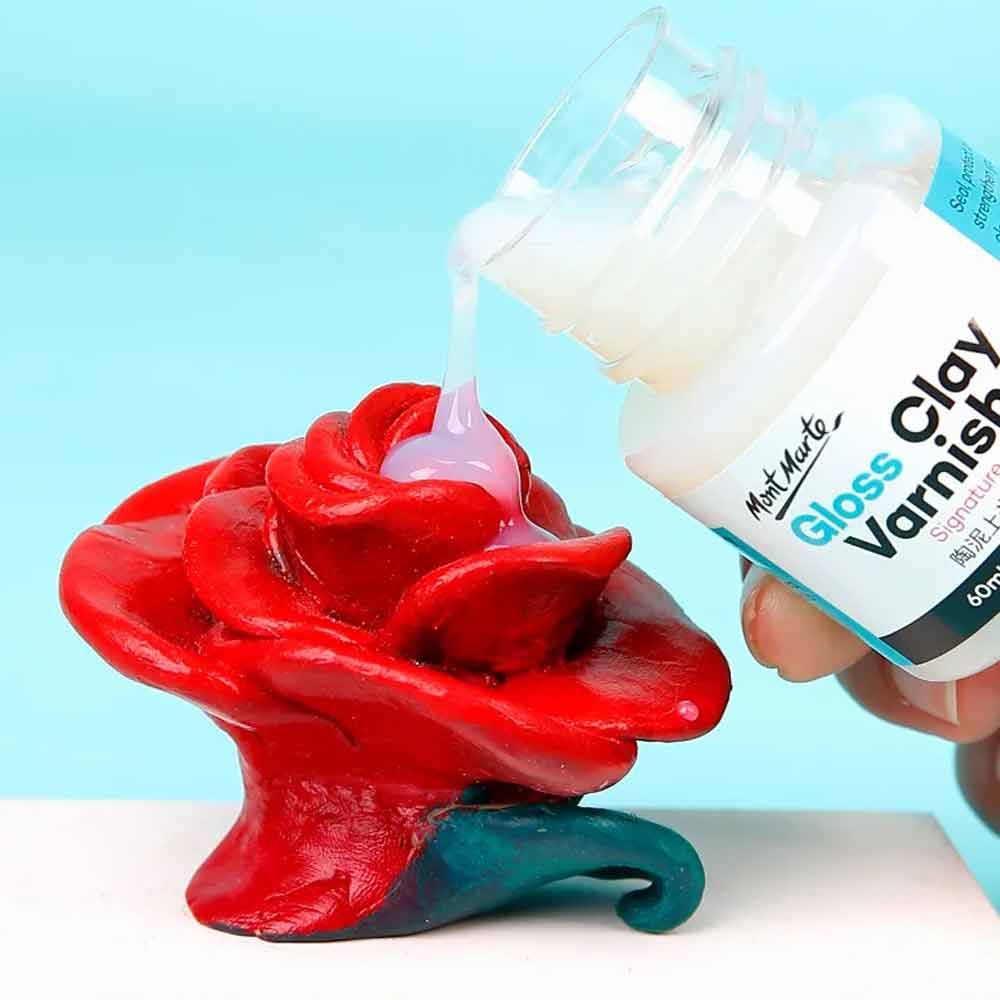 Mont Marte Gloss Clay Varnish 20ml/ 60ml/ 120ml image 3