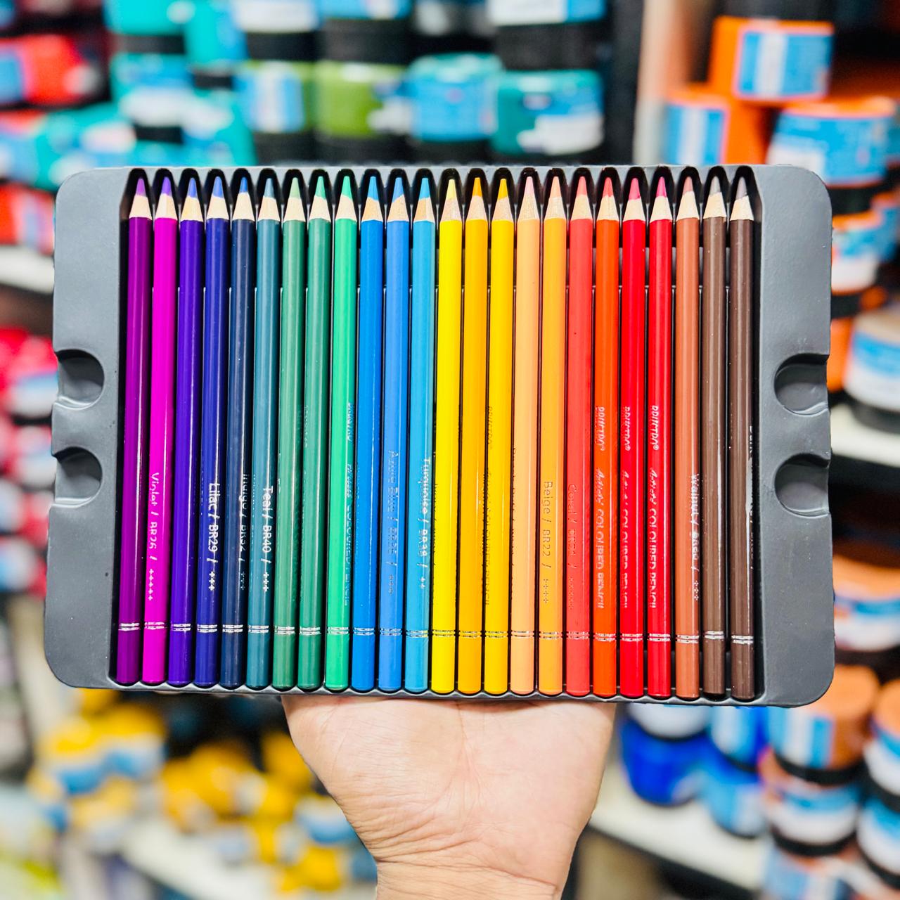 Brustro Artists Colour Pencils 72 Set (Soft 3.3 mm Cores) image 3