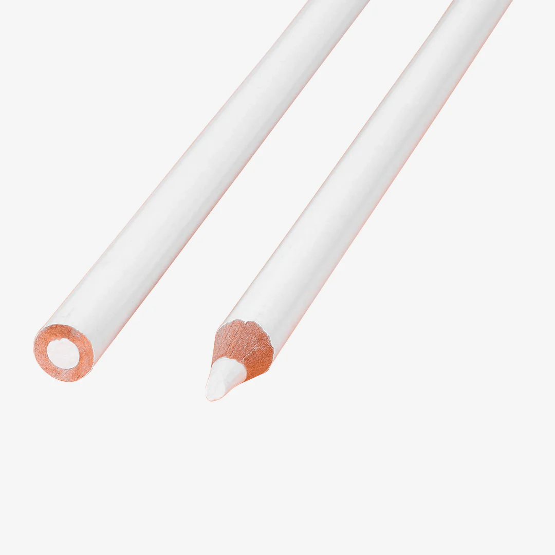 Keep Smiling White Charcoal Pencil Single 1 Piece image 2