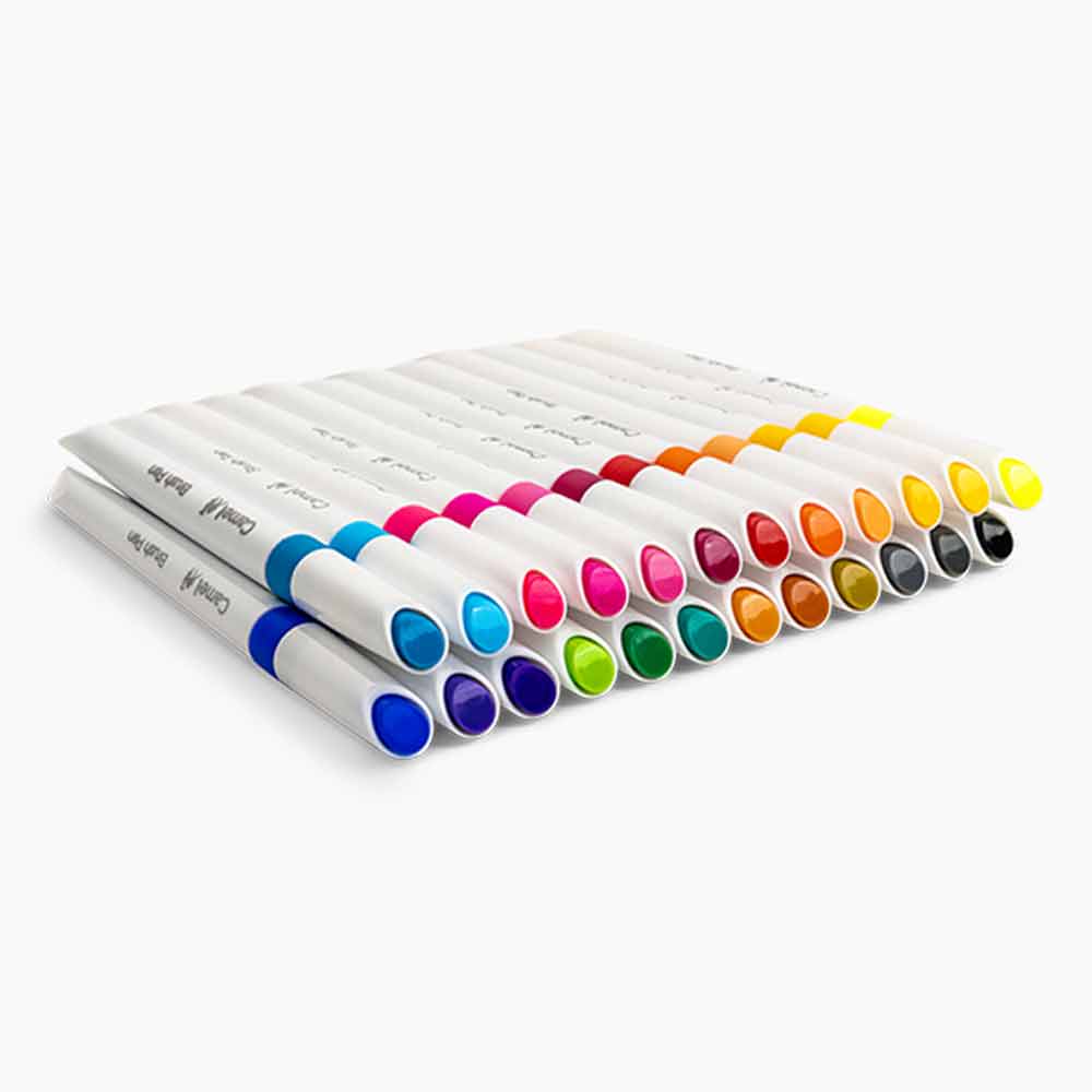 Camel Brush Pens 24 Shades image 3