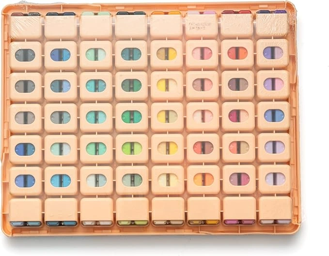HIMI Twin Cup Jelly Gouache Paint Set 12ml 112 Colour (Peach Fuzz) image 2