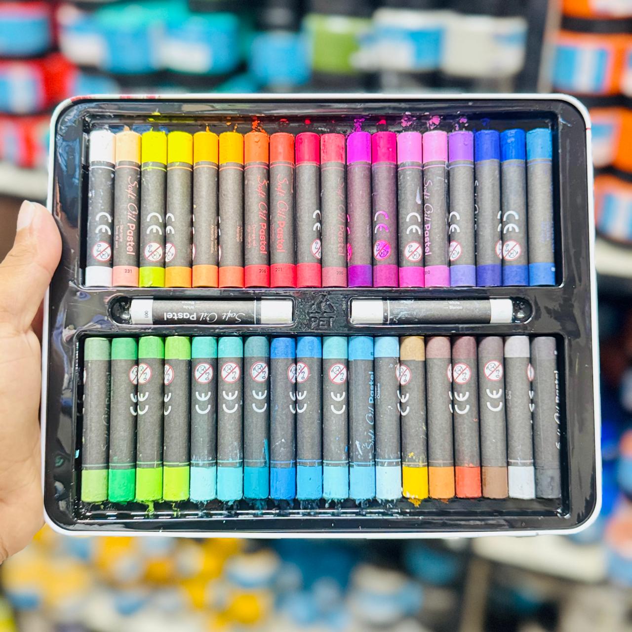 Giorgione Soft Oil Pastel Tin Box 36 Colour Set image 2