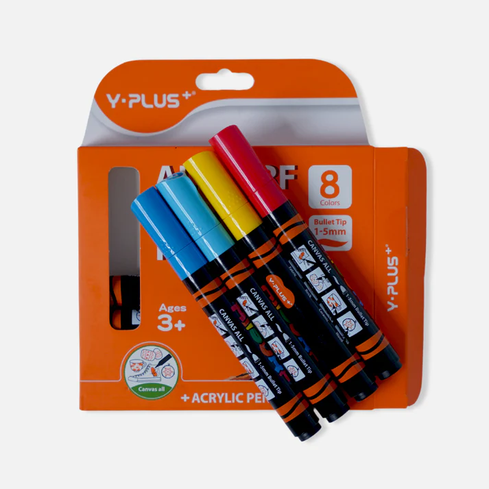 Y-Plus+ Allsurf 8 Acrylic Color Pen  image 3