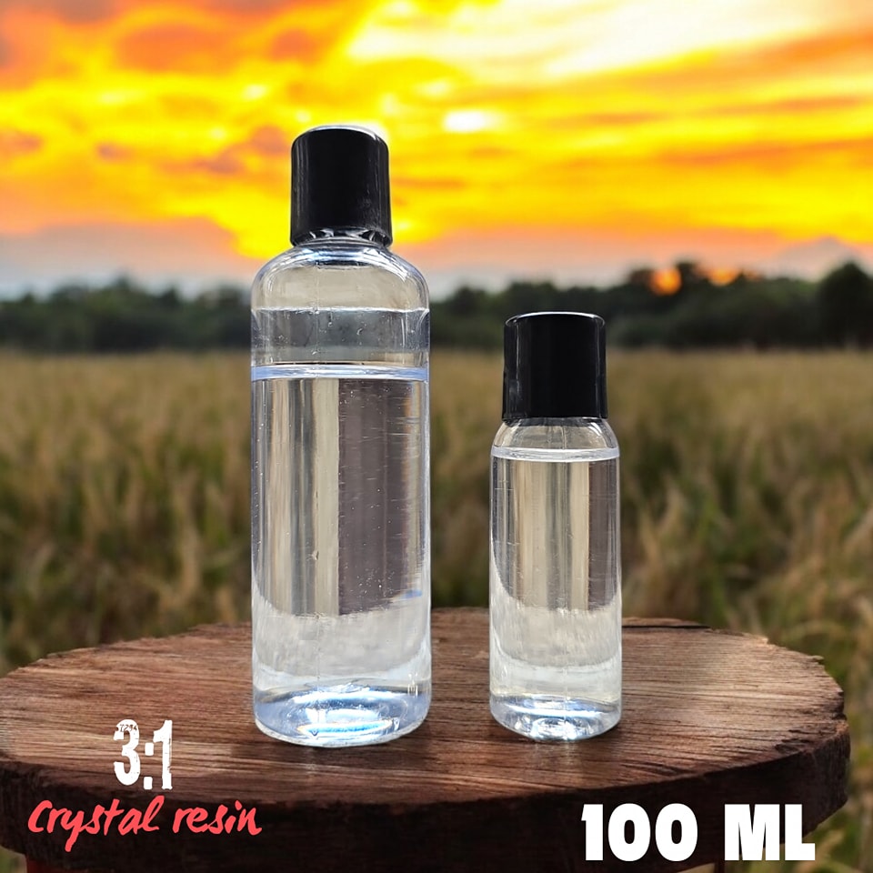 Crystal Clear Epoxy Art Resin 3.1 Ratio image 2