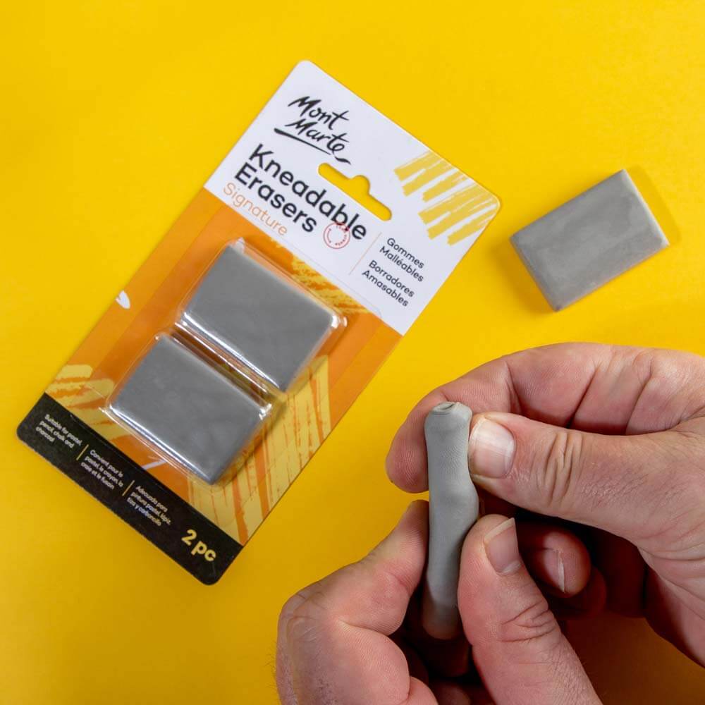 Mont Marte Kneadable Erasers 2pc image 3