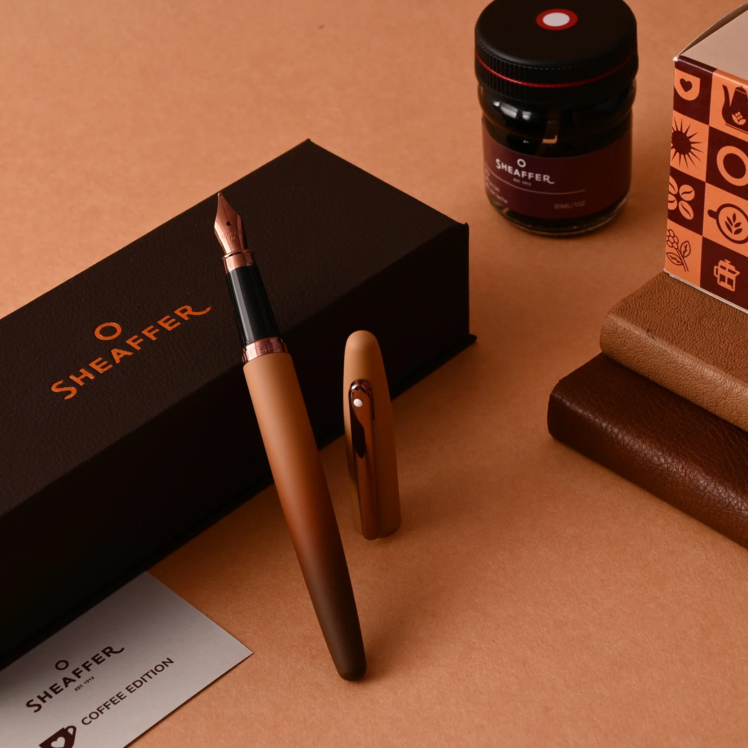 Sheaffer VFM Coffee Edition Fountain Pen - Brown PVD F image 2