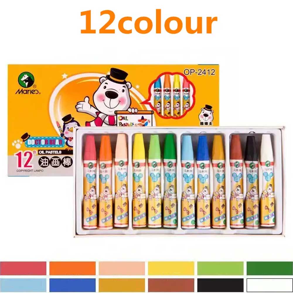 Maries Oil Pastel 12 Colors/18 Colors/24 Colors/36 Colors image 5