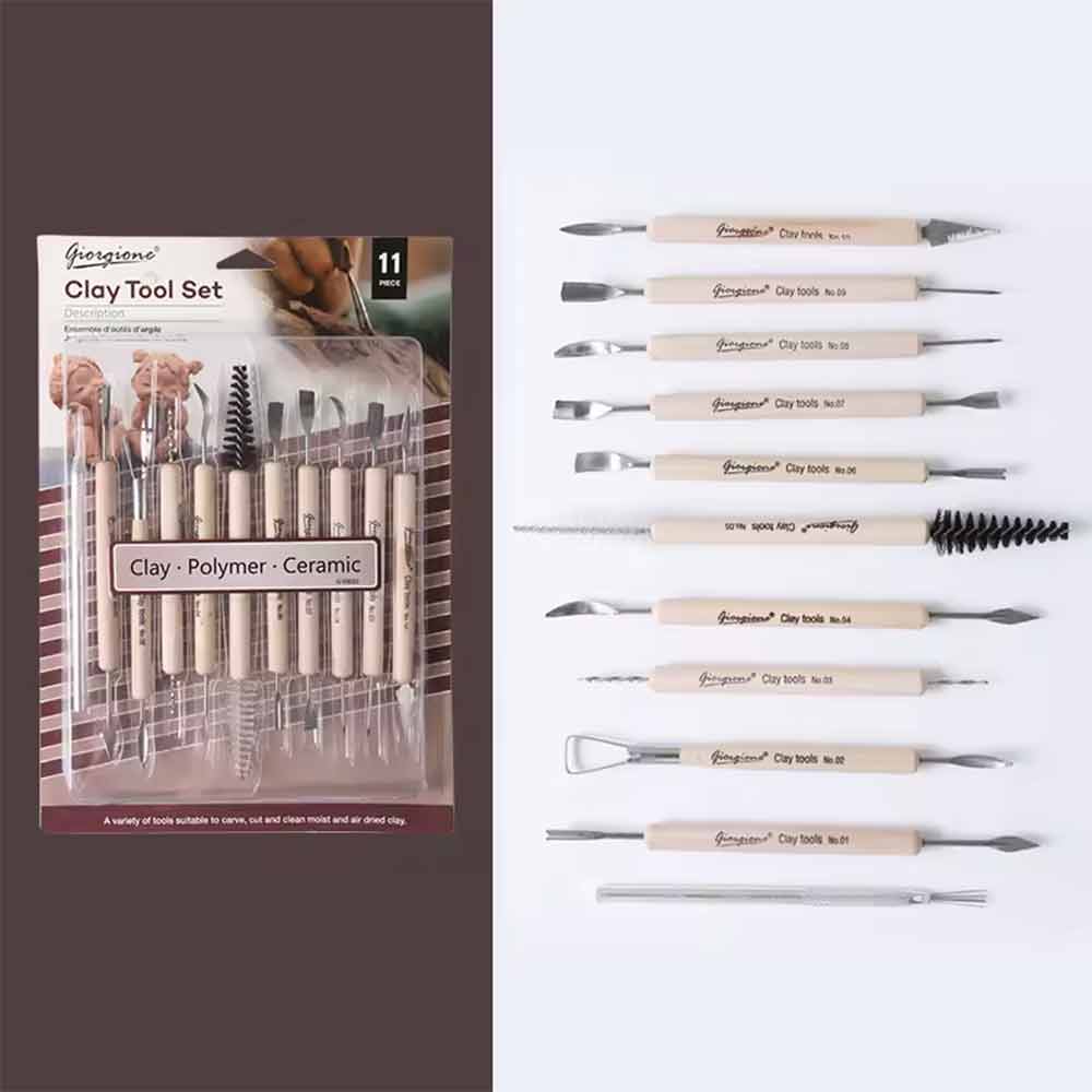 Giorgione Clay Tool Set 11pc G-Y0001 image 2