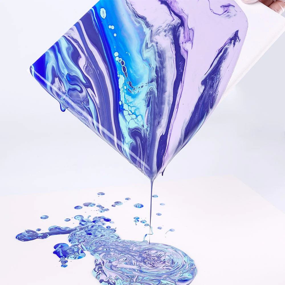Mont Marte Pouring Acrylic Paint Set 4pc x 60ml- Ethereal image 5