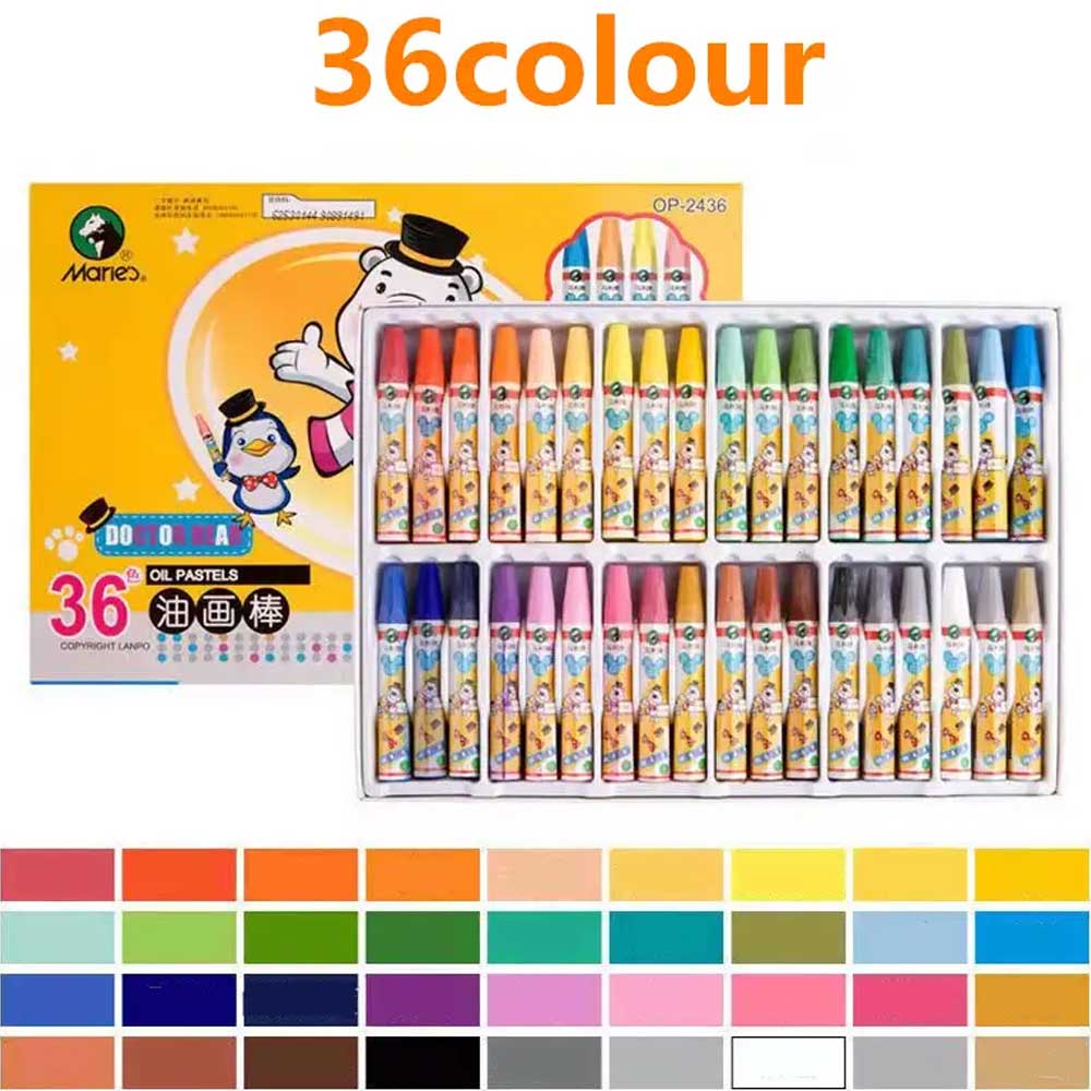 Maries Oil Pastel 12 Colors/18 Colors/24 Colors/36 Colors image 7