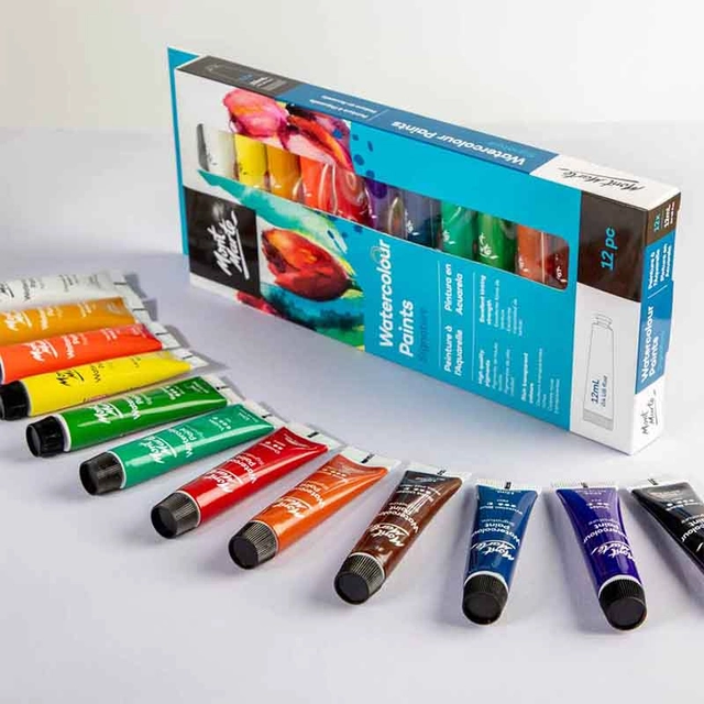 Mont Marte Watercolour Paints 12pc x 12ml image 3