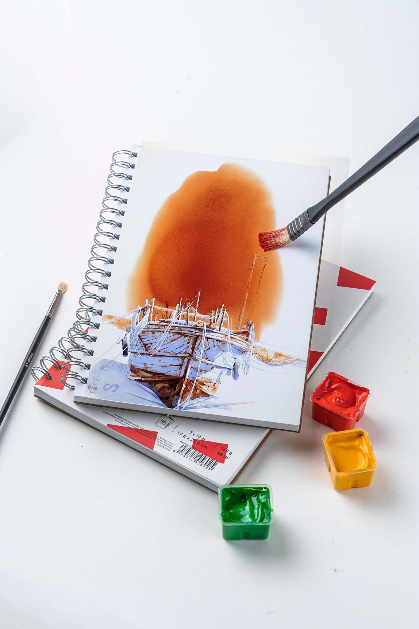 Himi Gouache Paint Set 30ml 56 colors Jelly Cup (Black Box) image 2