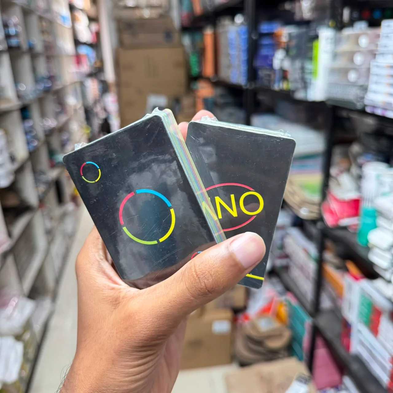 Uno Black Minimaslist | Uno Black Cards | Uno Minimalist image 2