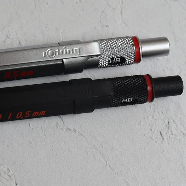 Rotring 600 Black Mechanical Pencil (0.5 MM) image 4