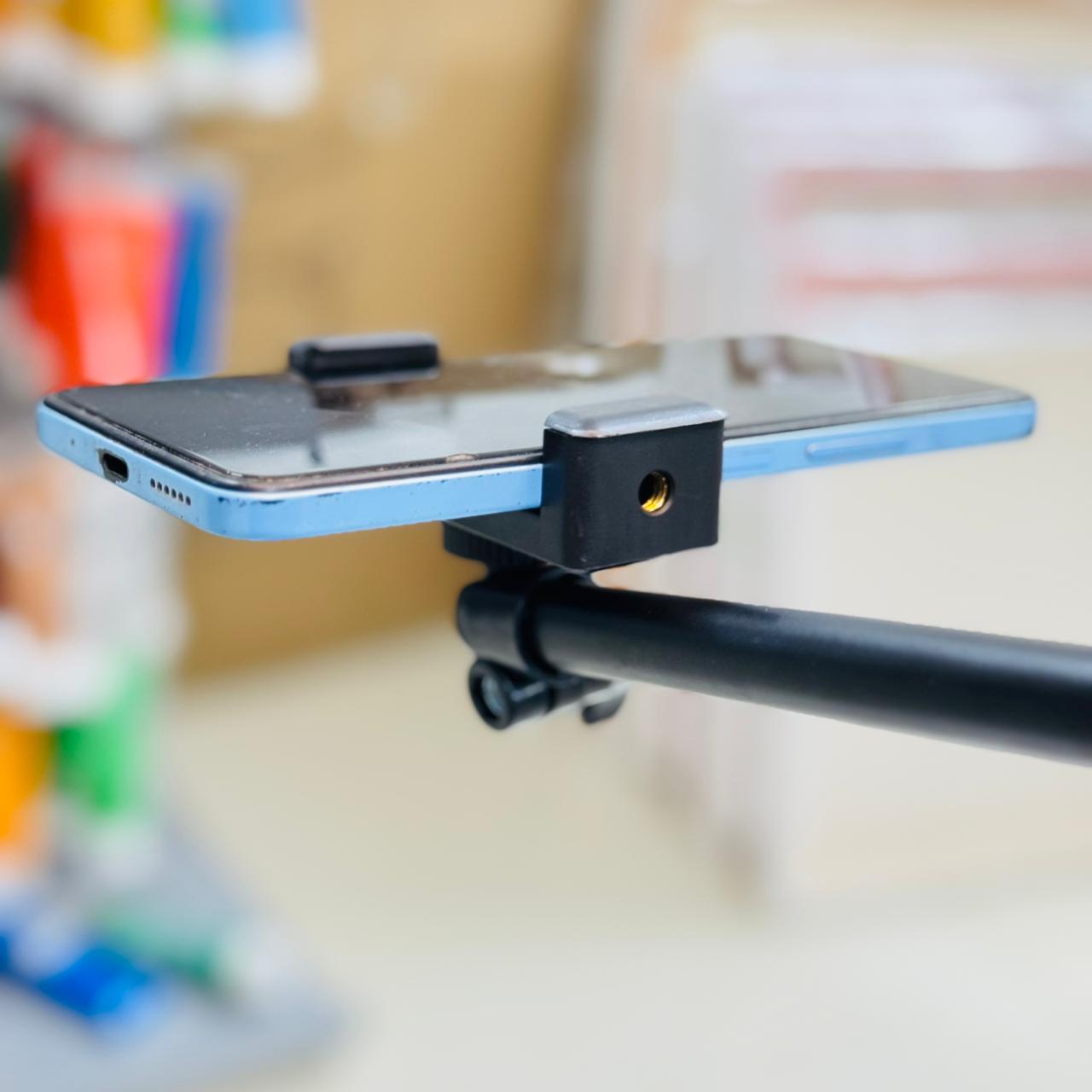 Ring Light with Adjustable Stand & Phone Holder image 5