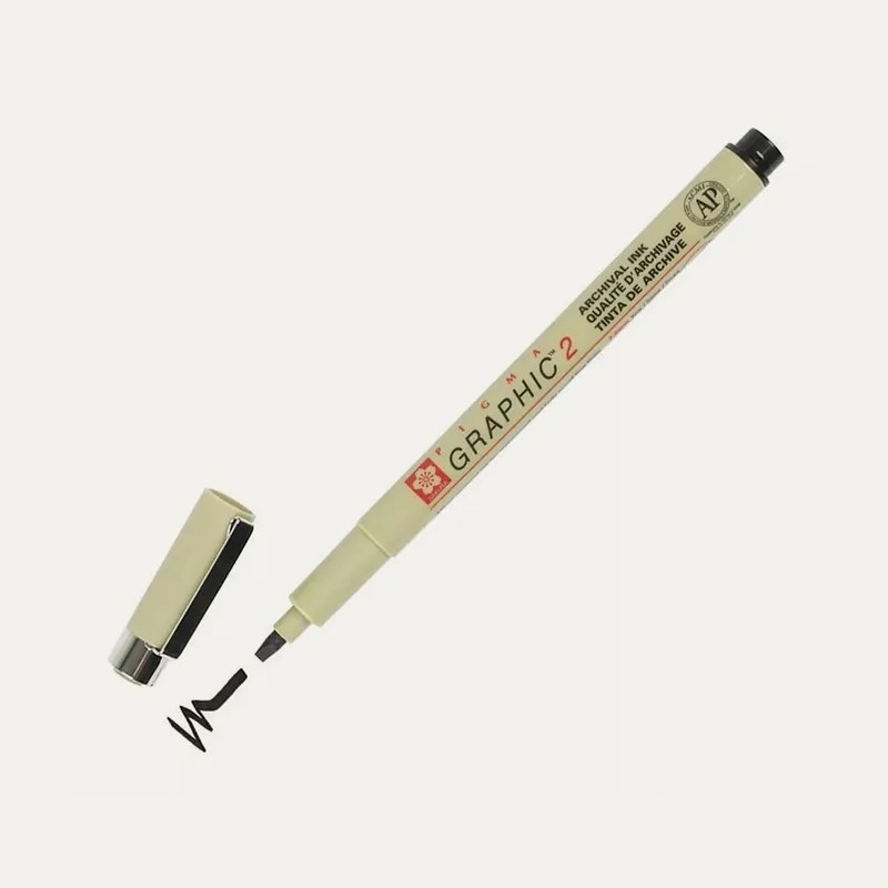 Sakura Pigma Graphic Calligraphy marker image 4