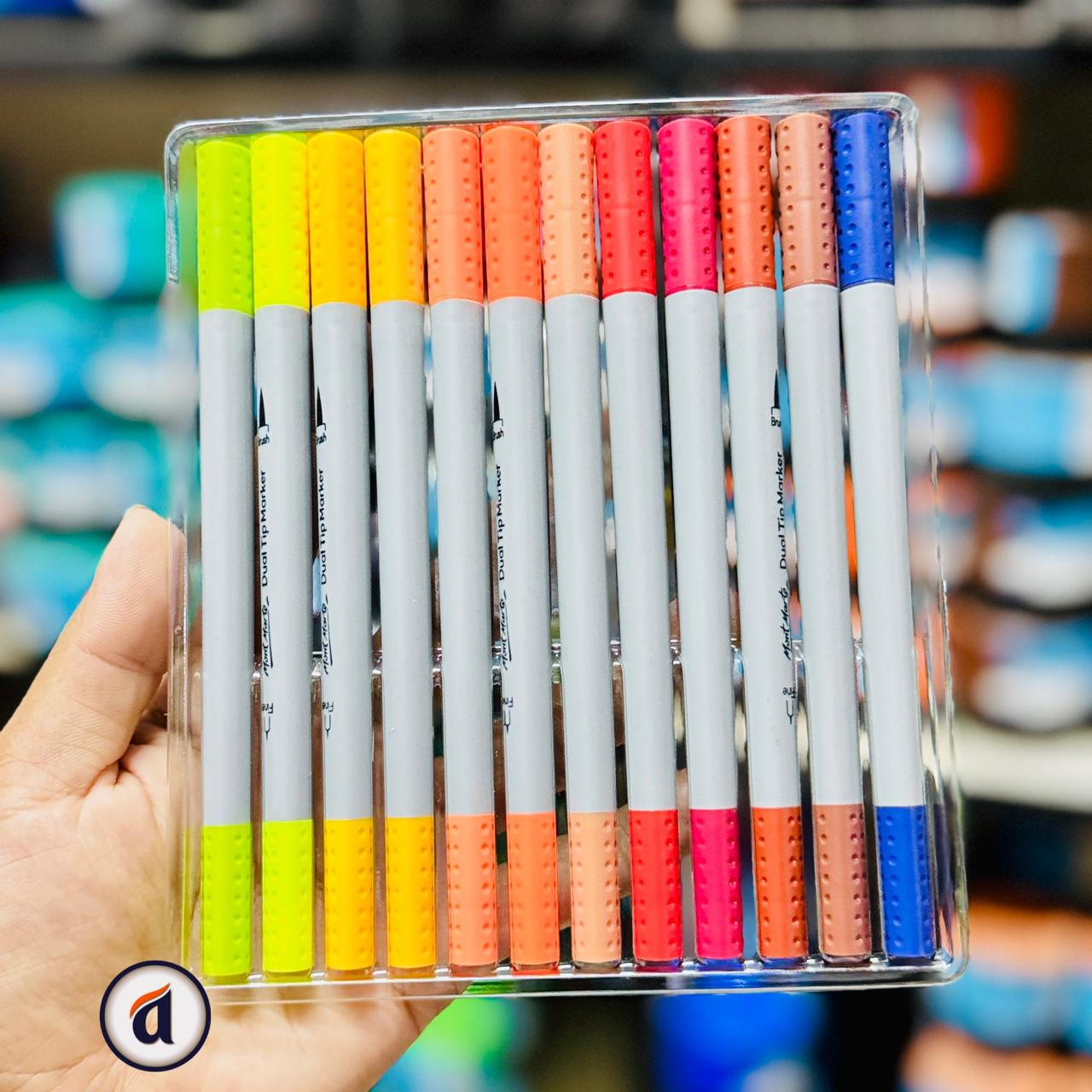 Mont Marte Dual Tip Brush/Fineliners 48pc image 3