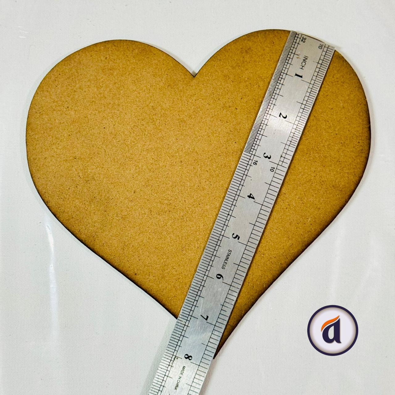 Love Shape MDF Board 8 inch image 4