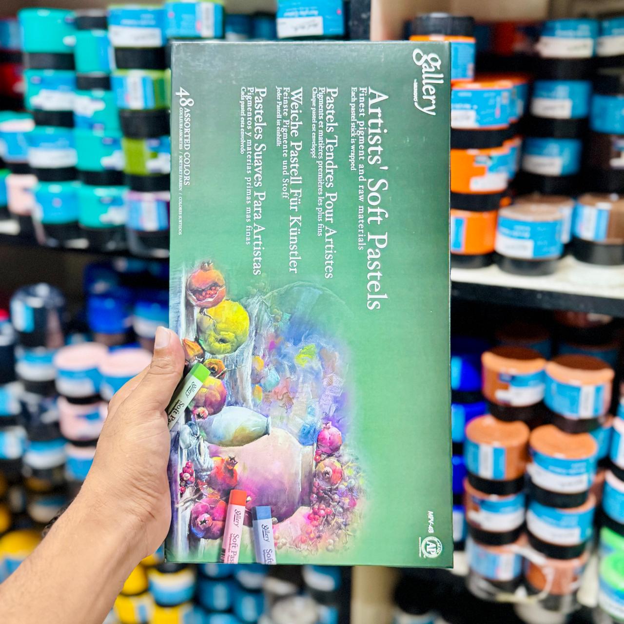 Mungyo Gallery Artists Soft Pastels 48 Colour Assorted image 2