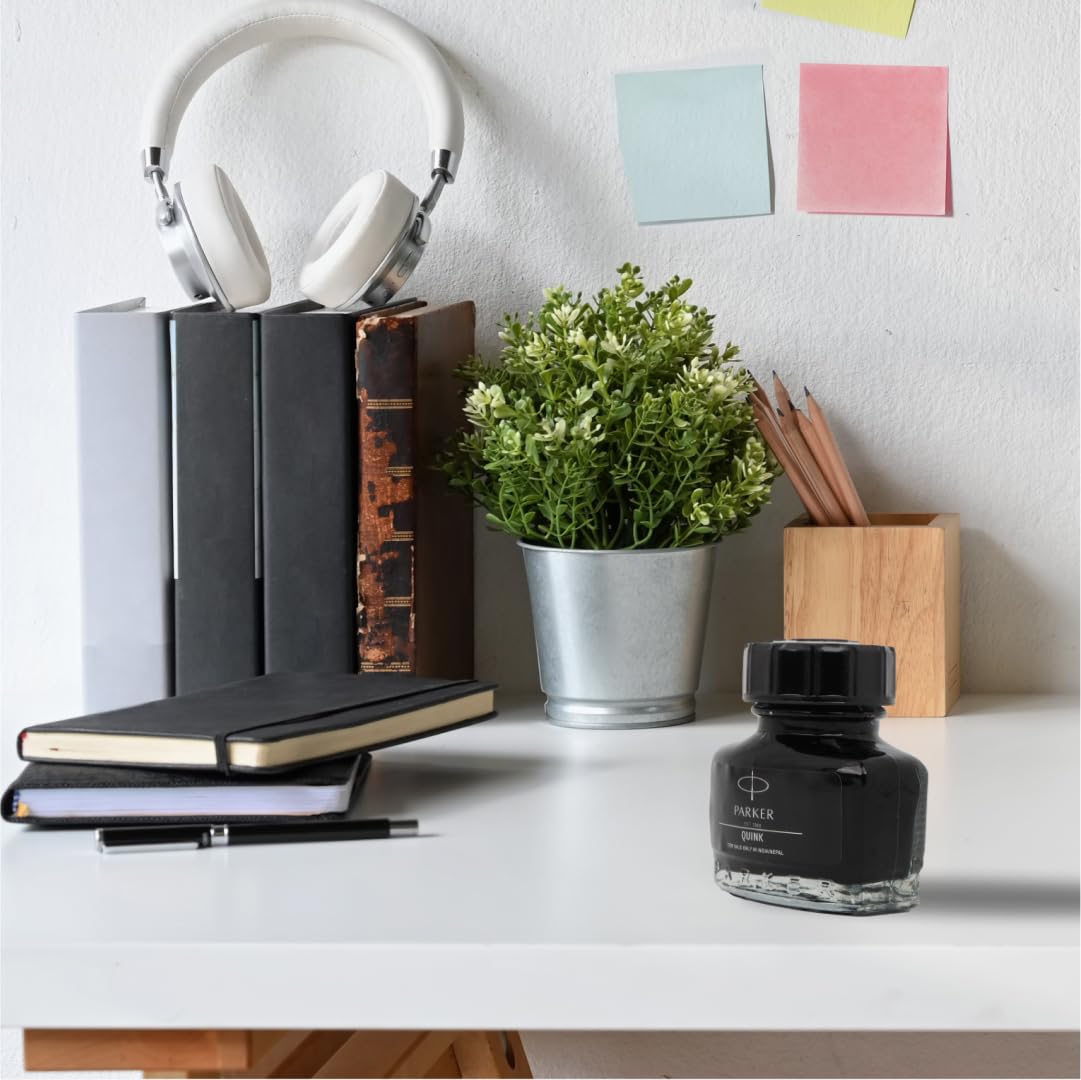 Parker Fountain Pen Ink 30ml Black image 2