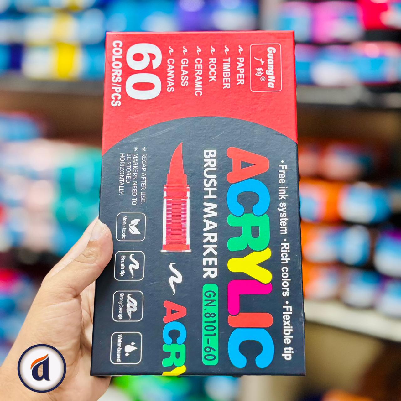 Guangna Acrylic Paint Marker 60 Colour image 2