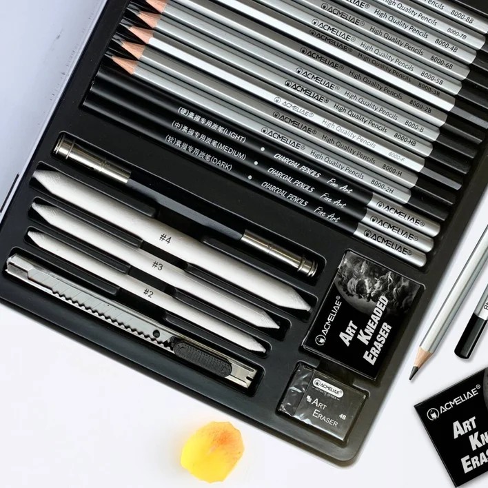 Acmeliae Premium Sketching And Drawing Art Set 22pc  image 7