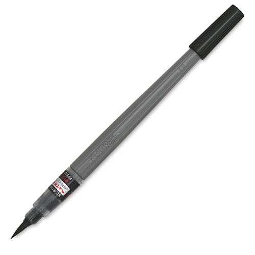 Color Brush Pen - Black - XGFL-101X image 2