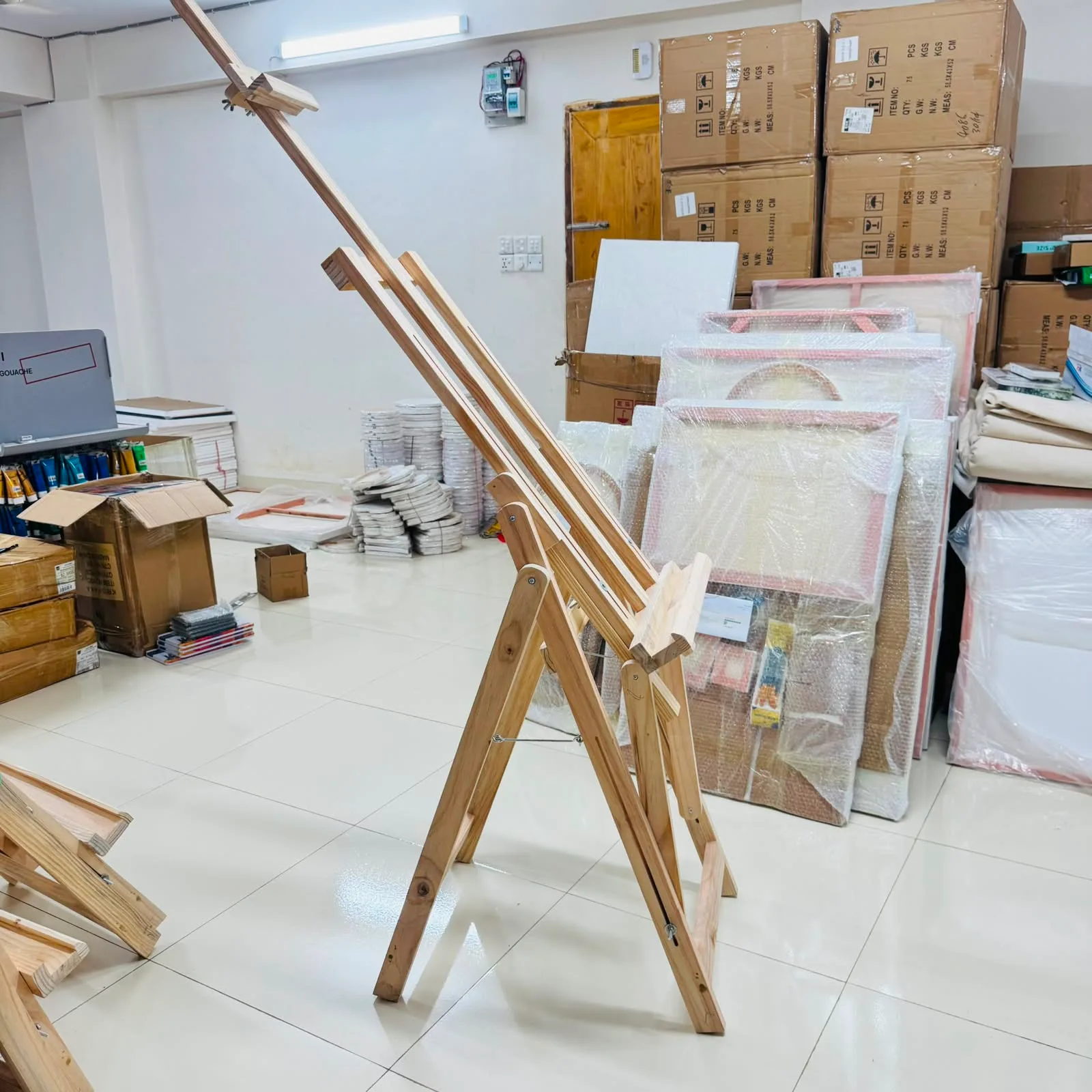 Ahbab Wooden Art Easel Big Size image 3
