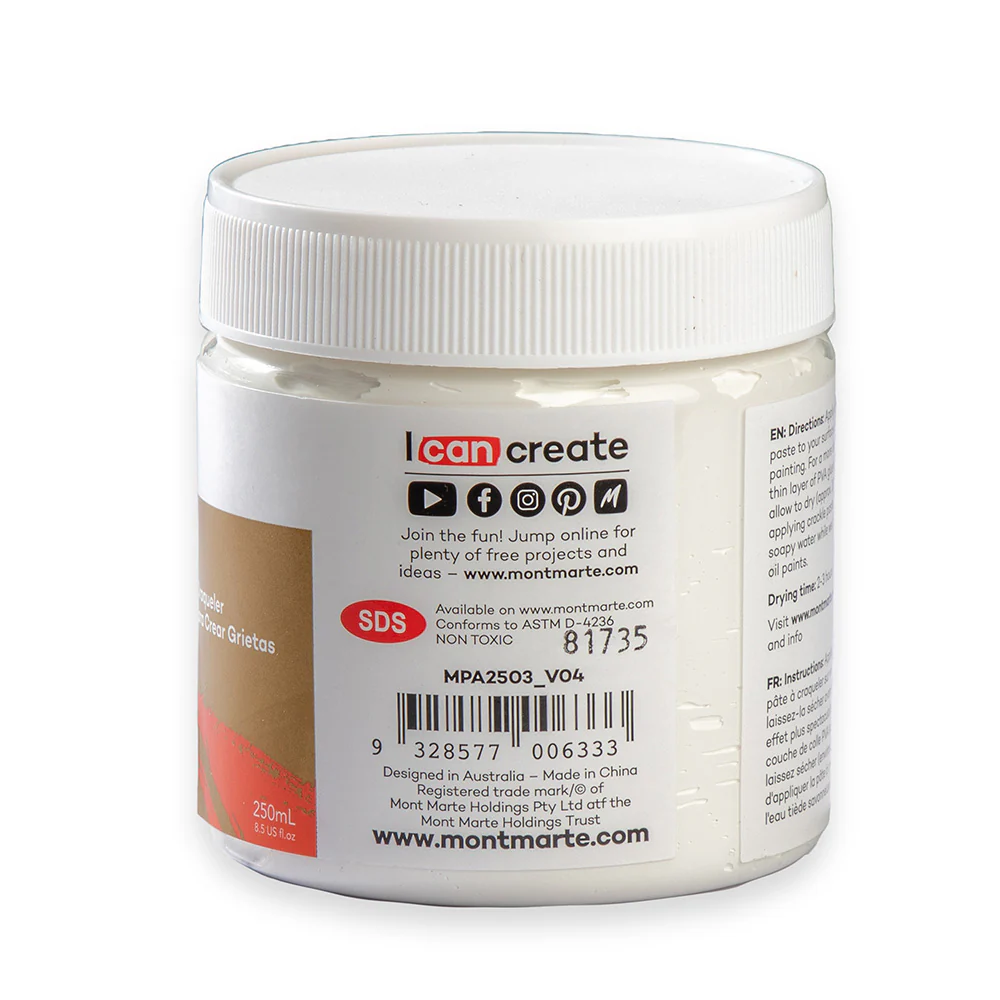 Mont Marte Crackle Paste 250ml image 3