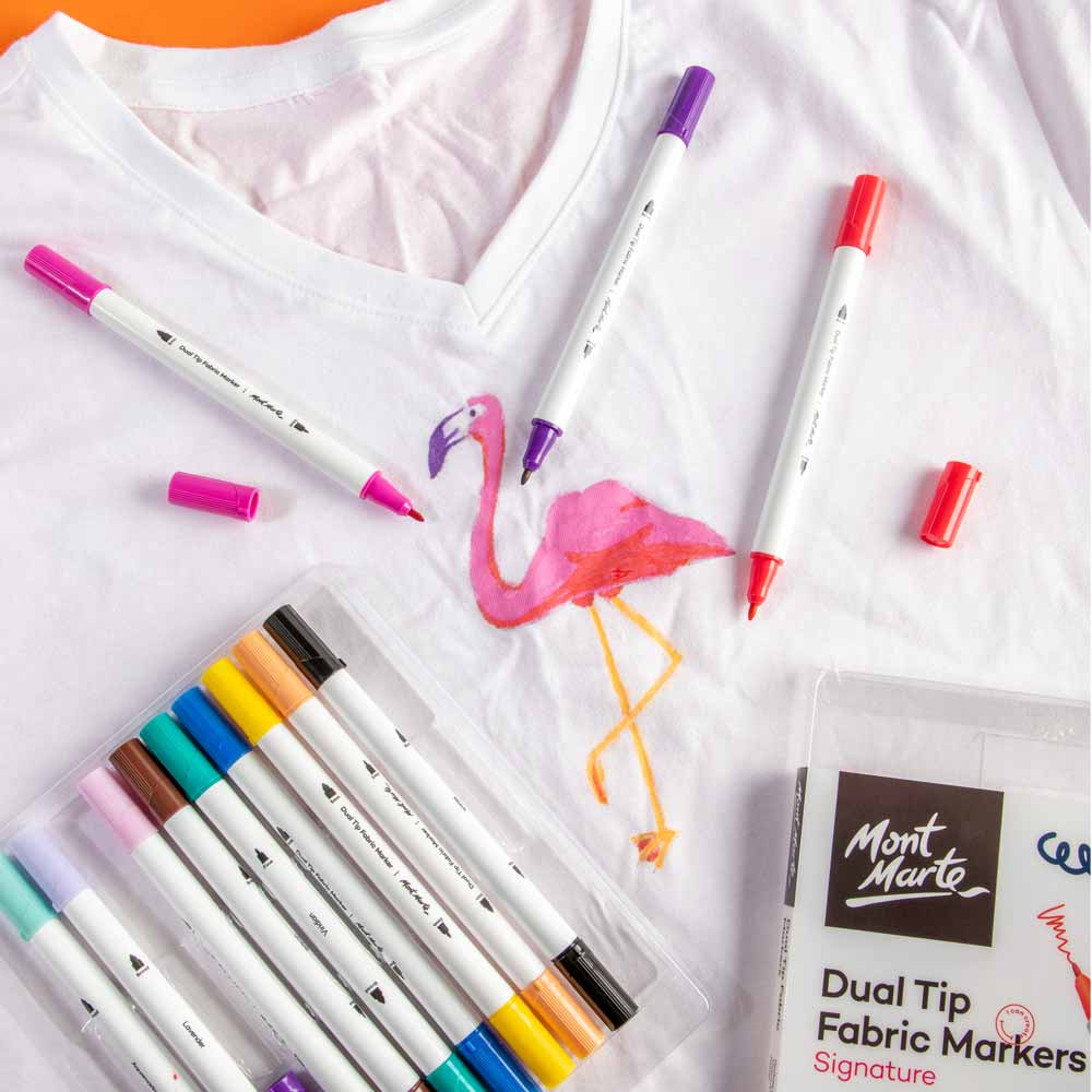 Mont Marte Dual Tip Fabric Markers 12pc image 3