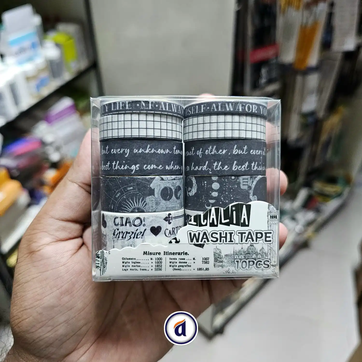 Washi Tape 10pc set image 2