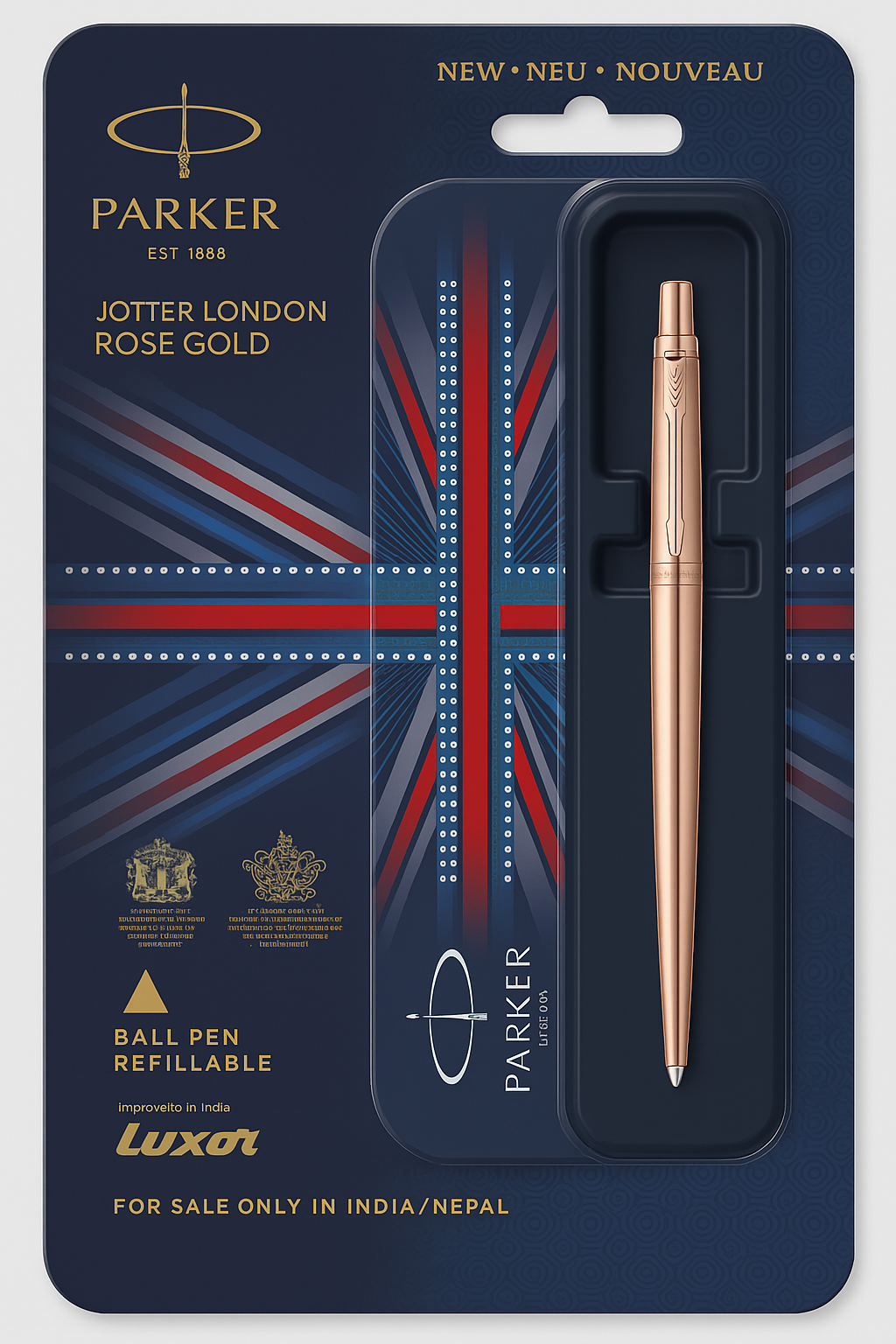 Parker Jotter London Rose Gold Ball Pen image 3