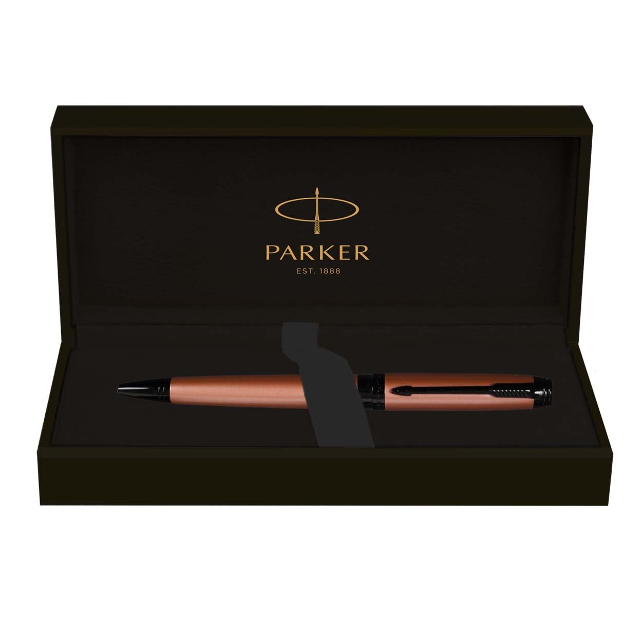 Parker Ambient Rose Gold |Black Metal Trim |Ball Pen image 2