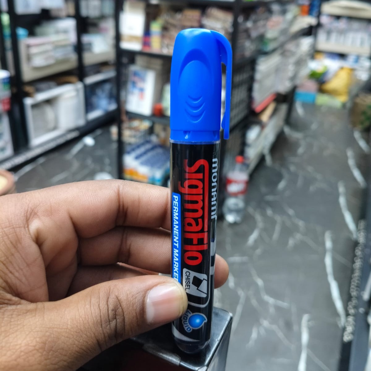 Monami Sigmaflo Liqid Chisel Permanent Marker image 8