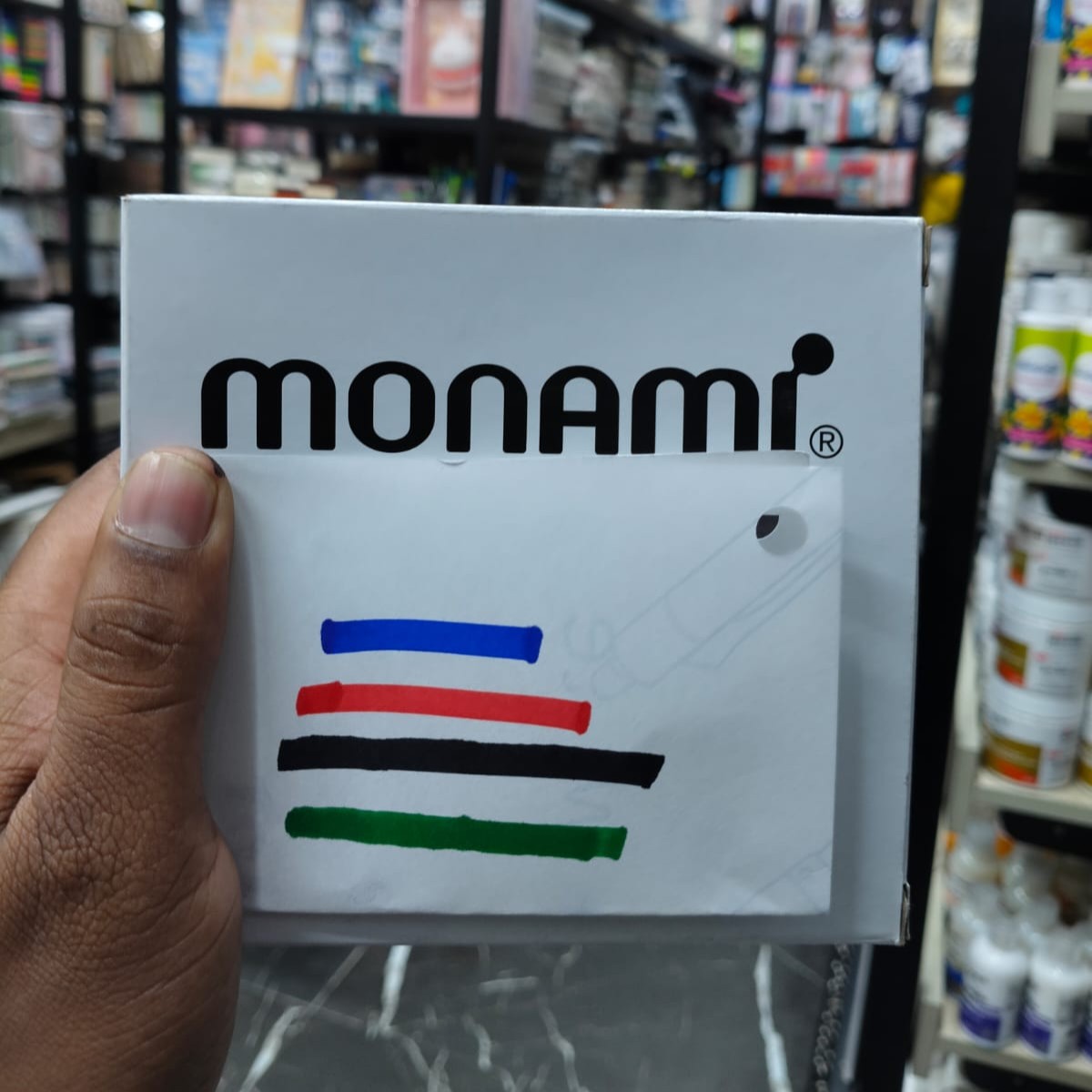 Monami Sigmaflo Liqid Chisel Permanent Marker image 4