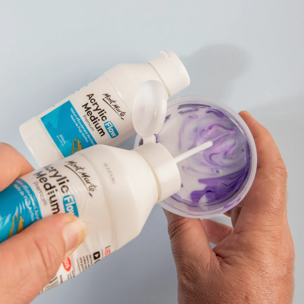 Mont Marte Acrylic Flow Medium 250ml image 3