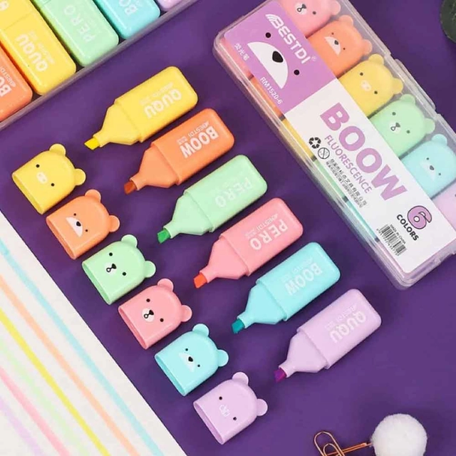 Boow Highlighter set 6pc image 6