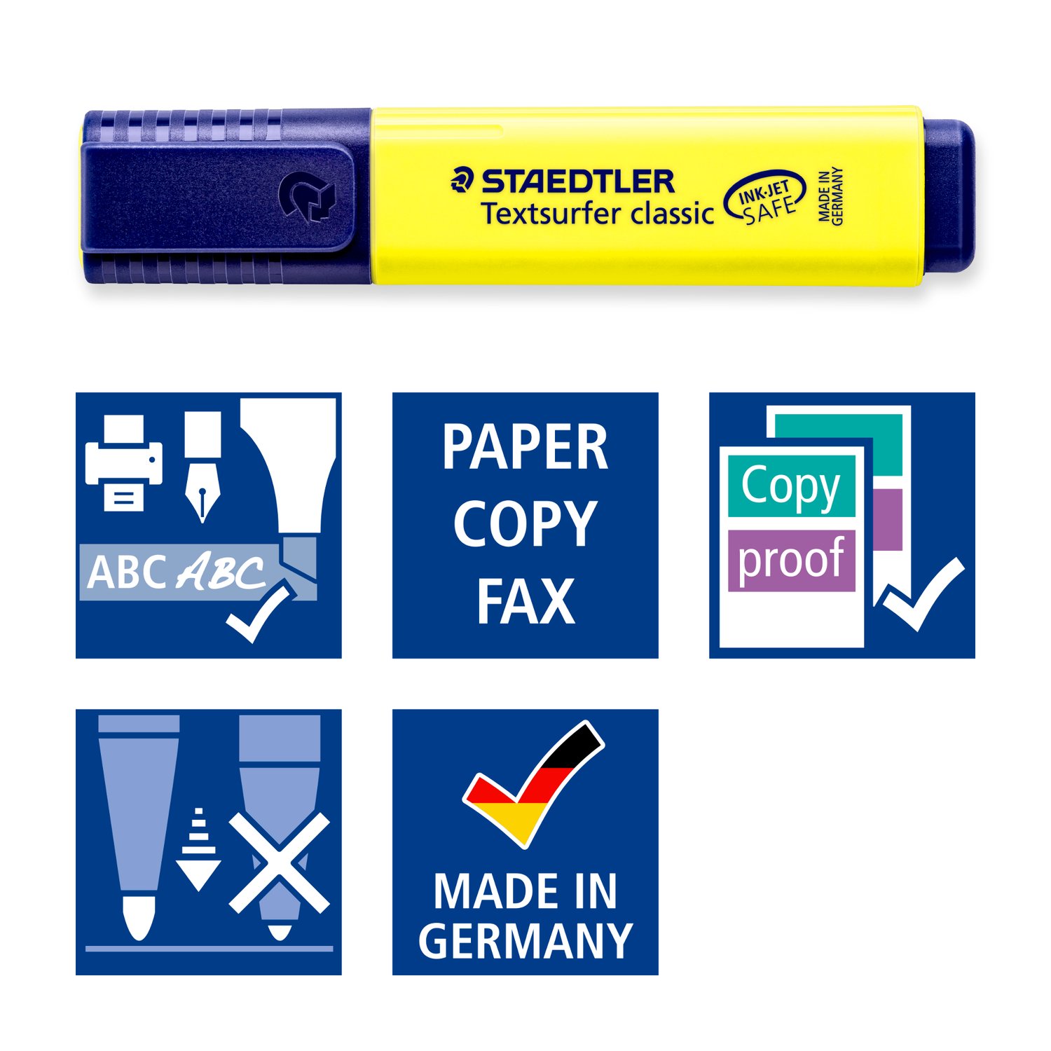 Staedtler Textsurfer Classic Highlighter Pen - Pack Of 4  364WP4 image 6