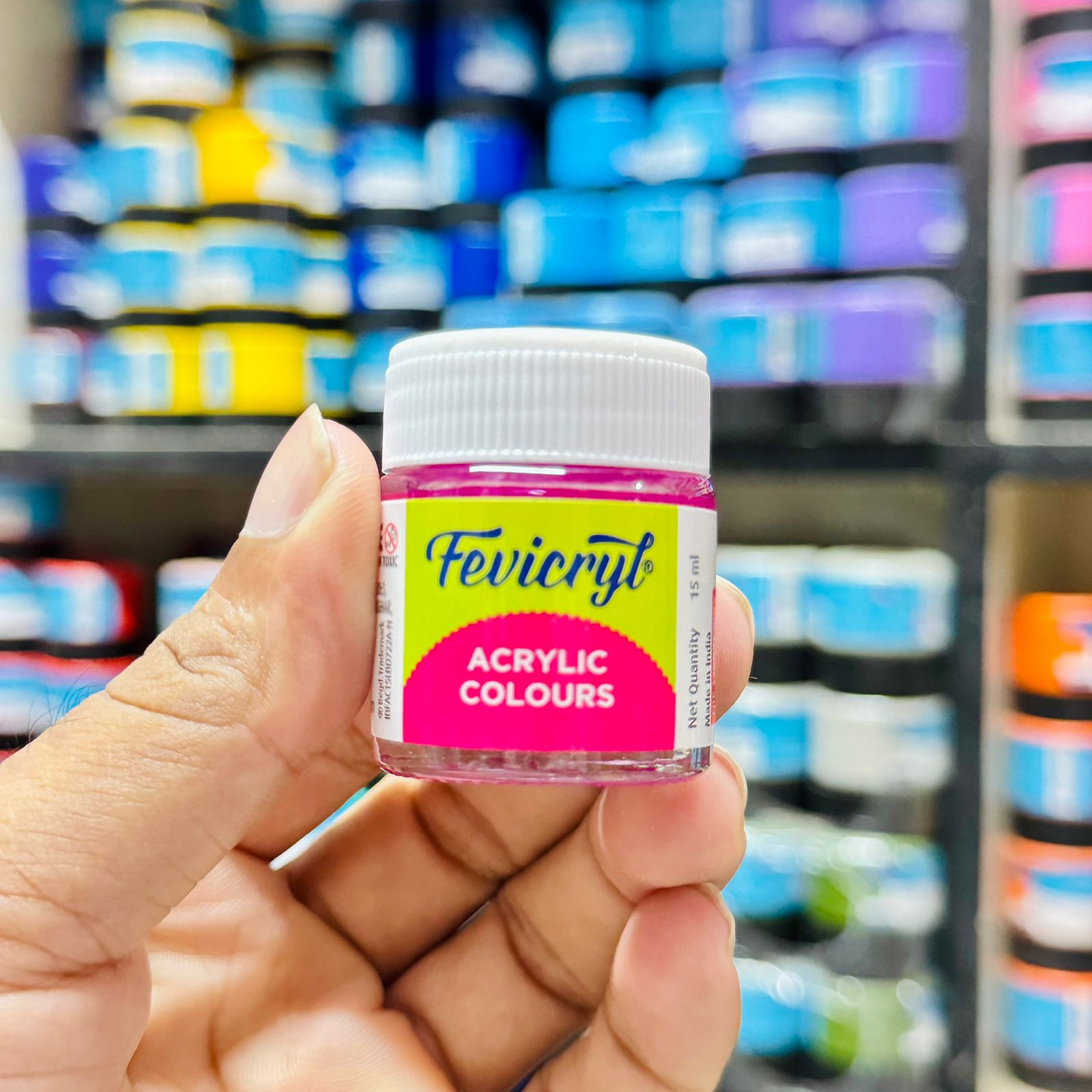Fevicryl Acrylic Colour Sunflower Kit 10 Shades image 4