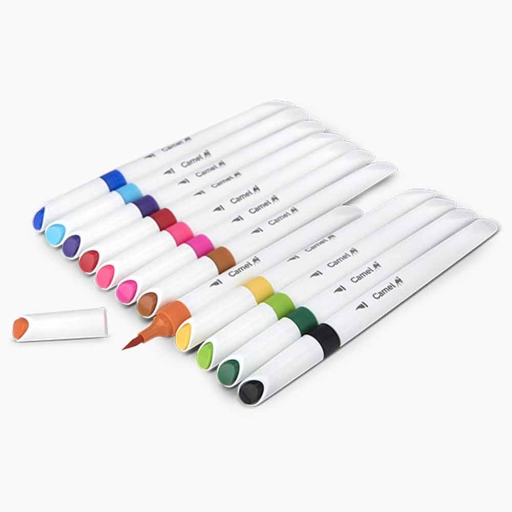 Camel Brush Pen 12 Shades image 3
