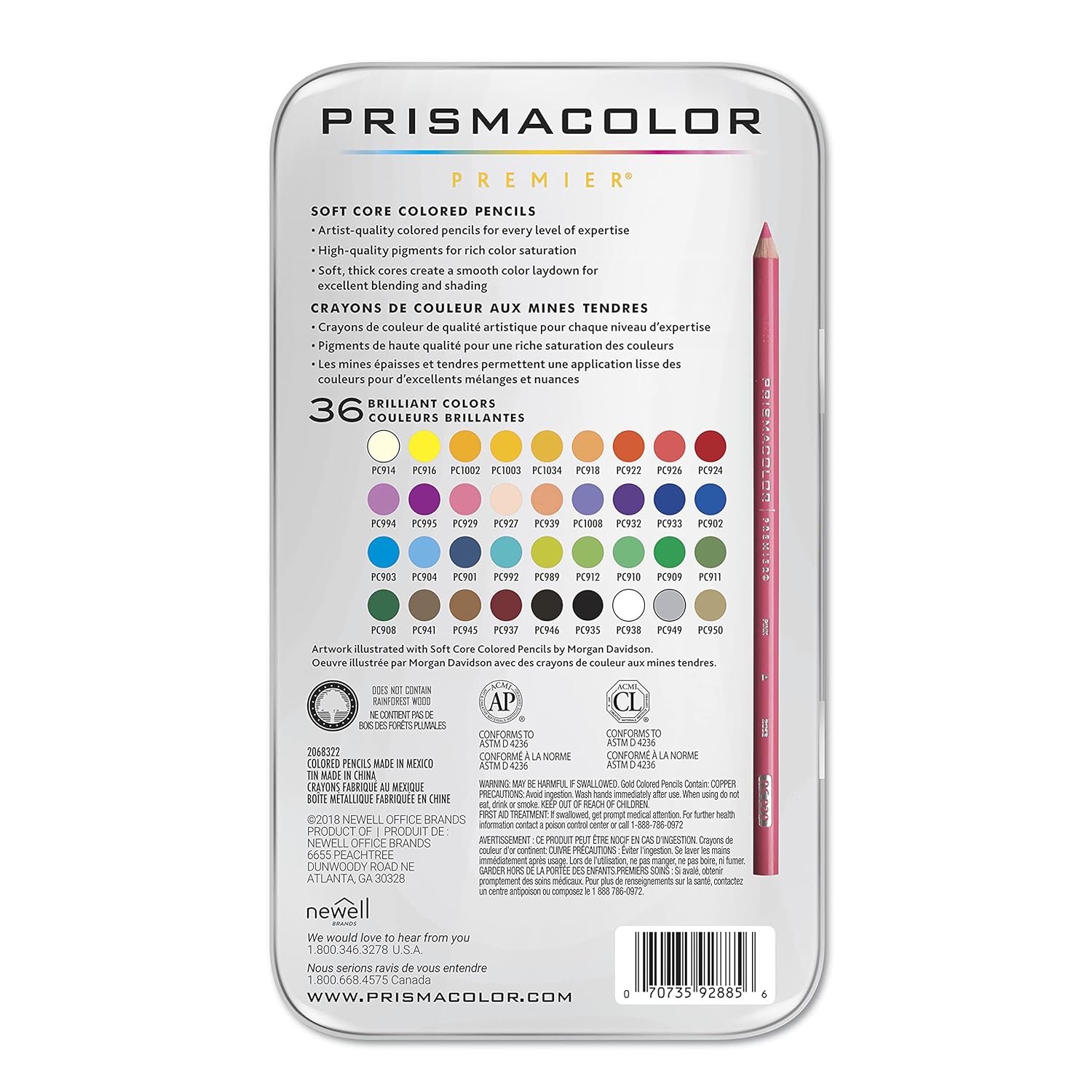 Prisma Color Premier Colored Pencils, Soft Core, 36 Count image 4